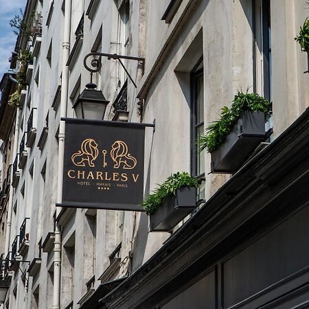 Charles V Hotell Paris Exteriör bild