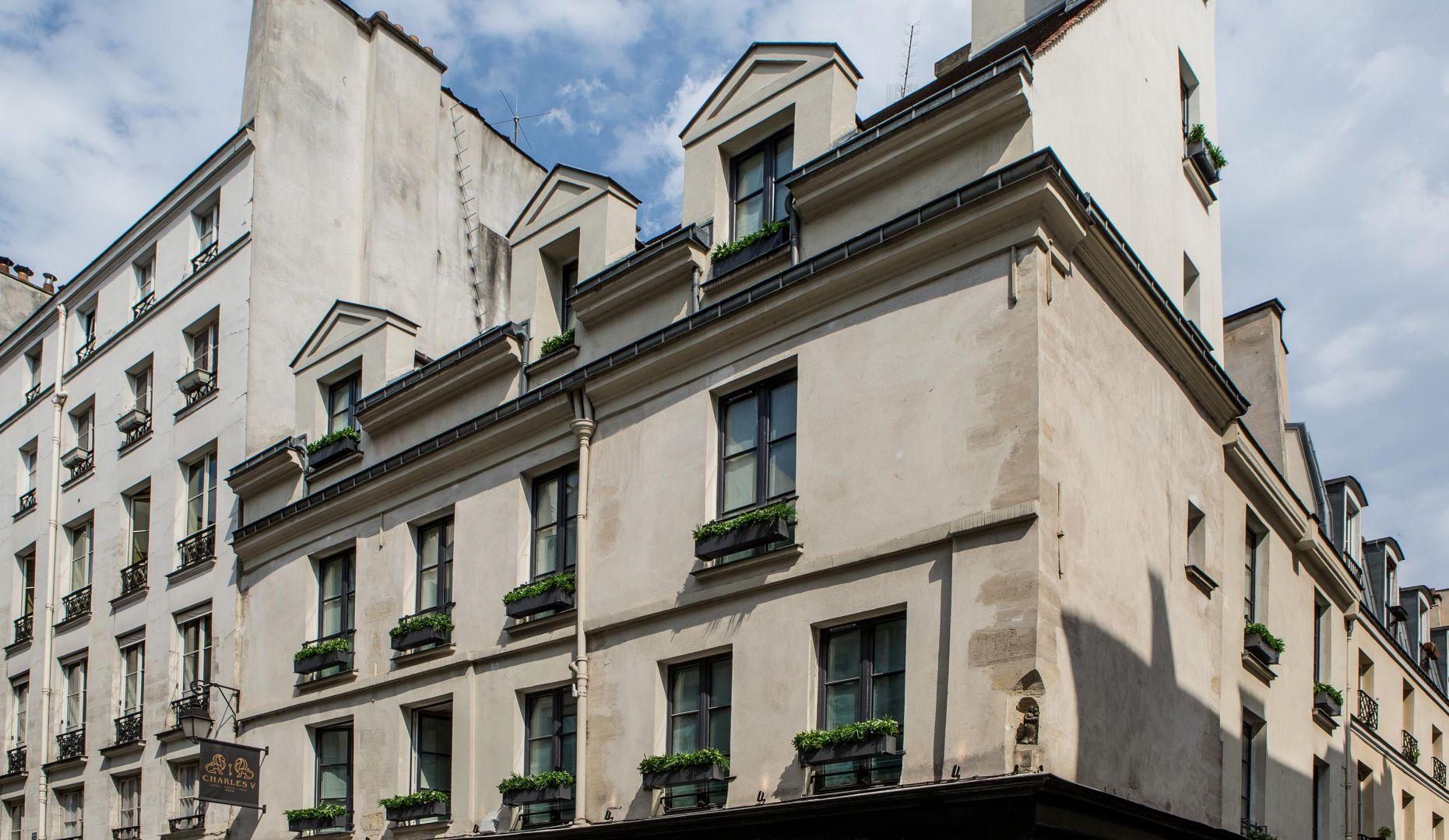 Charles V Hotell Paris Exteriör bild